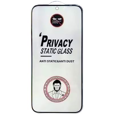 Захисне скло Privacy 5D (тех.пак) для Xiaomi Poco X6 Pro / F6 (Чорний) 72998