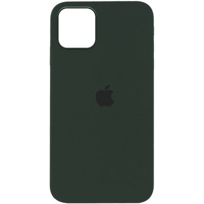 Чохол Silicone Case Full Protective (AA) для Apple iPhone 14 Pro (6.1) (Зелений / Cyprus Green) 55730 55730* Чехол