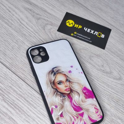 TPU+PC чохол Prisma Ladies для Apple iPhone 11 (6.1) (Pink) 36714  36714 * 36714* 36714 Чехол