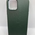 Кожаный чехол Leather Case (AA) with MagSafe для Apple iPhone 12 Pro / 12 (6.1) (Military green) 55253 Китай