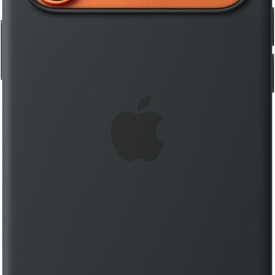 Чохол Silicone Case Full Camera Protective (AA) для Apple iPhone 17 Pro Max (6.9) (Сірий / Dark Gray) 00082644 Чехол