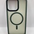 TPU+PC чохол Metal Buttons with MagSafe Colorful для Apple iPhone 15 Pro Max (6.7) (Зелений) 65604 65604 Чехол