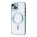 Чохол Metal Matte Case with Magnetic Ring iPhone 15 (black) 54753 Чехол