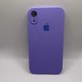 Чохол Silicone Case Square Full Camera Protective (AA) для Apple iPhone XR (6.1) (Бузковий / Dasheen) 40233 40233 dasheen 40233 Чехол