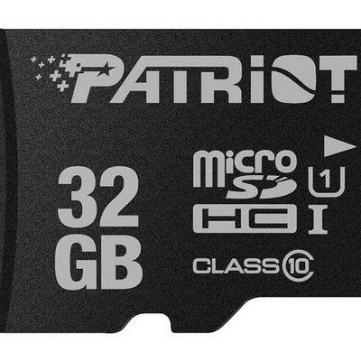 Карта памяті microSDHC (UHS-1) Patriot LX Series 32Gb class 10 PSF32GMDC10*