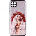 TPU+PC чехол Prisma Ladies для Samsung Galaxy A22 5G (Ukrainian Girl) 58233 58233* Чехол