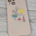 Чохол WAVE Minimal Art Case iPhone with MagSafe 13 (pink sand/girl) Китай