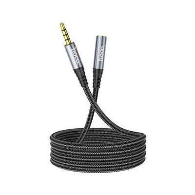 Cable Aux (Male to Female) (2m) Hoco UPA20 Metal Gray 777057