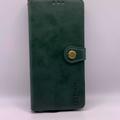 Кожаный чехол книжка GETMAN Gallant (PU) для Xiaomi Redmi 10 (Зеленый) 50449 Китай
