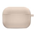 Силіконовий футляр з мікрофіброю для навушників Airpods Pro 2 (Рожевий / Pink Sand) 57648 Чохли на навушники