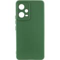 Чохол Silicone Cover Lakshmi Full Camera (A) для Xiaomi Poco X5 5G / Redmi Note 12 5G (Зелений / Dark green) 63851 Чехол
