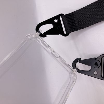 Чохол WAVE Clear Case with Strap iPhone Xr (black) 57005 57005* Чехол