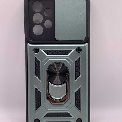 Ударостійкий чохол Camshield Serge Ring for Magnet для Samsung Galaxy A33 5G (Зелений) Чехол