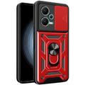 Ударостійкий чохол Camshield Serge Ring для Xiaomi Redmi 12 / Poco M6 Pro 5G (Червоний) 65950 Чехол