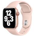 Силіконовий ремінець для Apple Watch Sport Band 38 / 40 / 41 (S/M & M/L) 3pcs (Рожевий / Pink Sand) 32192 Китай