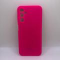Чохол Silicone Cover Lakshmi Full Camera (AAA) для Samsung Galaxy A14 4G/5G (Рожевий / Barbie pink) 64717 64717* Чехол