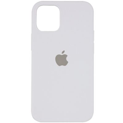 Чохол Silicone Case Full Protective (AA) для Apple iPhone 13 Pro Max (6.7) (Білий / White) 00049840 Чехол