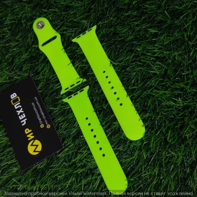 Ремінець Apple Watch Sport Band 38 mm/40 mm (S/M & M/L) 3pcs lime green 6701 6701 lime green 6701 Китай