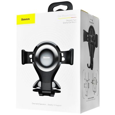 Тримач в машину  Osculum Type Gravity Car Mount (silver) 21743 21743 Baseus