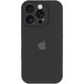 Чохол Silicone Case Full Camera Protective (AA) для Apple iPhone 16 Pro (6.3) (Чорний / Black) 00074282 Чехол