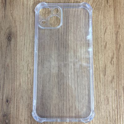 Чохол WXD силікон 0.8 mm HQ для Apple iPhone 13 (6.1) (Безбарвний (прозорий)) 00049276 Чехол