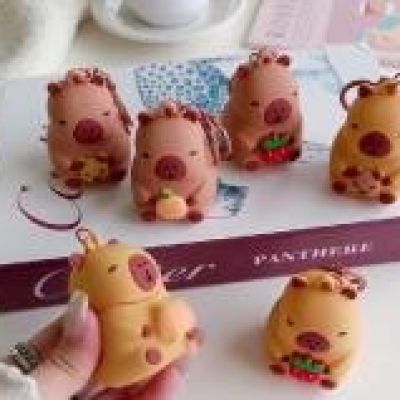 Брелок Antistress Beaver with fruit Brown 791060