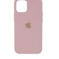 Чохол Silicone Case Full Protective (AA) для Apple iPhone 12 Pro / 12 (6.1) (Рожевий / Pink Sand) 00038660 Чехол
