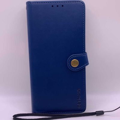 Шкіряний чохол книжка GETMAN Gallant (PU) для Samsung Galaxy A04s (Синій) 58363 Чехол
