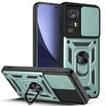 Ударостійкий чохол Camshield Serge Ring для Xiaomi 12T / 12T Pro (Зелений) 57282 Чехол