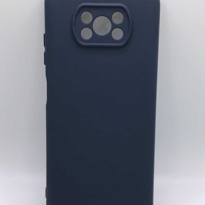 Чохол Silicone Cover Lakshmi Full Camera (A) для Xiaomi Poco X3 NFC / Poco X3 Pro (Синій / Midnight Blue) 54539 54539* Чехол
