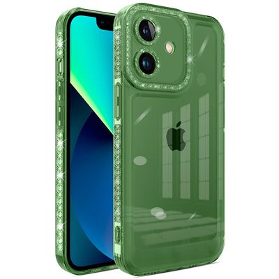 Чохол TPU Starfall Clear для Apple iPhone 11 (6.1) (Зелений) 64906 64906* 64906 Чехол