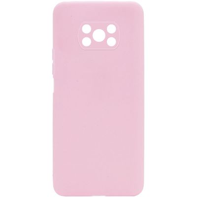 Силіконовий чохол Candy Full Camera для Xiaomi Poco X3 NFC / Poco X3 Pro (Рожевий / Pink Sand) 48829 Чехол