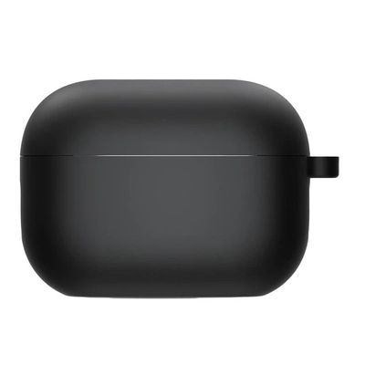 Силіконовий футляр з мікрофіброю для навушників Airpods Pro 3 (Чорний / Black) Black 00082130