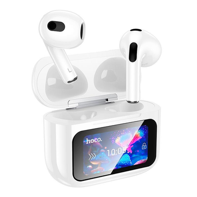 Навушники HOCO Elegant true wireless touch screen BT headset EW81 |BT5.4, 30/300mAh, 4h| (white) 000011425 Hoco