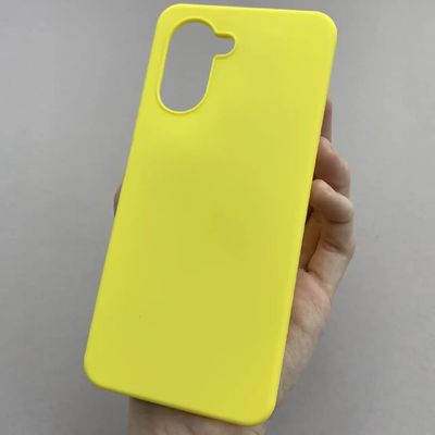 Силіконовий чохол Candy для Realme C33 жовтий 78420 жовтий 78420 Чехол