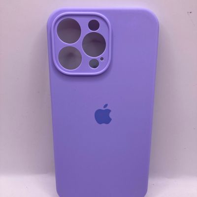 Чохол Silicone Case Full Camera Protective (AA) для Apple iPhone 14 Pro Max (6.7) (Бузковий / Dasheen) 57053 57053* Чехол