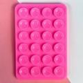 Силіконова тримач-присоска двостороння для телефону Double Side Silicone (80*55 мм) (Рожевий) 54788