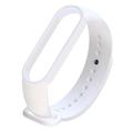 Силіконовий ремінець для Xiaomi Mi Band 5 / 6 (Білий / White) 37249 37249 Китай