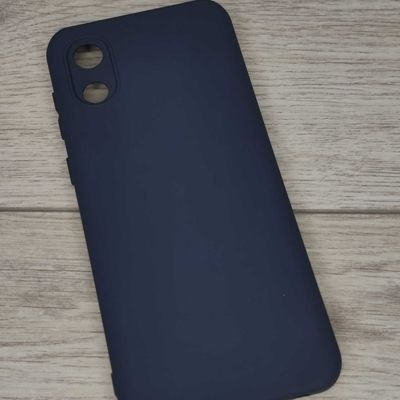 Чохол Silicone Cover Lakshmi Full Camera (A) для Samsung Galaxy A03 Core (Синій / Midnight Blue) 54556  \ Чехол