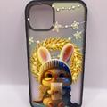 Чохол WAVE Snowy animals Matte Gradient (Nprint) iPhone 13 (rabbit (black)) 1324 1324* 1324 Чехол