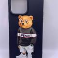 Чохол Bears & Kaws Matt Case (Nprint) iPhone 14 Pro Max (bear fendi) 40092 Китай