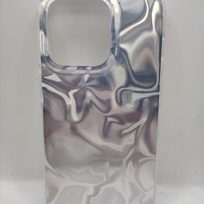 Чохол Halographic Glow Case iPhone 14 (silver) 57762 57762