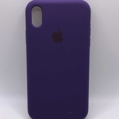 Silicone Case Full Protective (AA) для Apple iPhone XR (6.1) (Фиолетовый / Amethyst) 34365 34365* 34365 Чехол