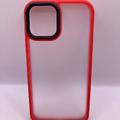Чохол Shadow Matte Metal Buttons iPhone 12/12 Pro (red) 33613 Чехол