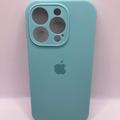 Чохол Silicone Case Full Camera Protective (AA) для Apple iPhone 15 Pro (6.1) (Бірюзовий / Marine Green) 66392 66392* Чехол
