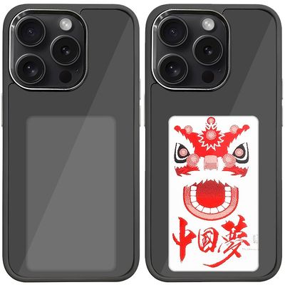 TPU+PC чохол Ink Show для Apple iPhone 15 Pro Max (6.7) (Black) 69935 69935* 69935 Чехол