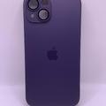 Чохол TPU+Glass Sapphire matte case для Apple iPhone 14 (6.1) (Deep Purple) 57441 57441* 57441 Чехол