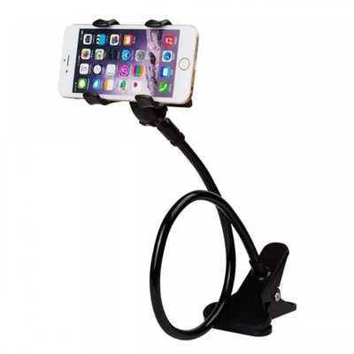 Підставка для телефону та планшету Plastic lazy Black 778258