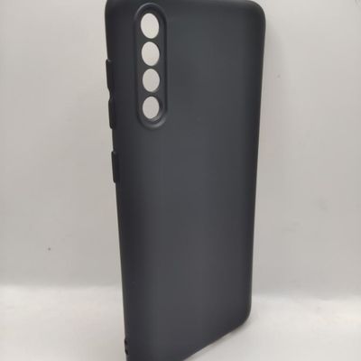 Чохол TPU GETMAN Liquid Silk Full Camera для Samsung Galaxy A50 (A505F) / A50s / A30s (Чорний / Black) 73791 Чехол
