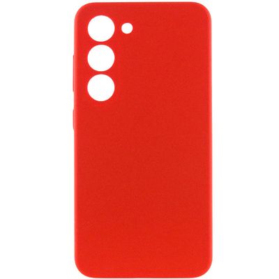 Чохол Silicone Cover Lakshmi Full Camera (AAA) для Samsung Galaxy A34 5G (Червоний / Red) 64719 64719* Чехол